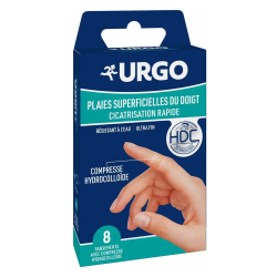 Urgo Cicatrisation Rapide Doigt 8 pansements