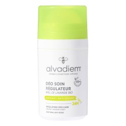 Alvadiem Déo Soin Régulateur miel de lavande bio 50ml