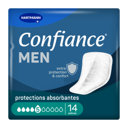 Confiance Men Pads 5 gouttes 14 pièces