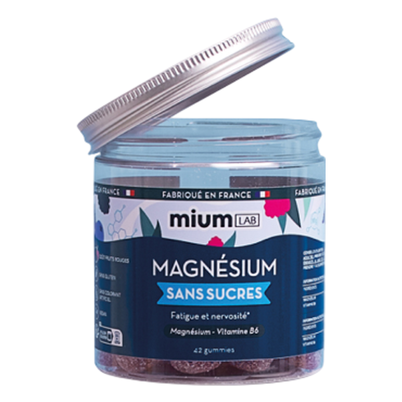 Mium Lab Kid Magnésium sans sucres 42 gummies