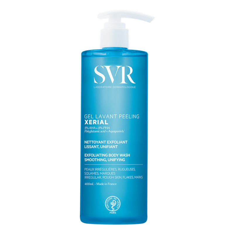 SVR Xérial Gel Lavant Peeling 400ml