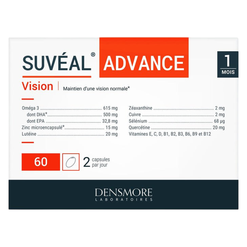 Densmore Suvéal Advance Vision 1 mois 60 capsules