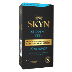 Manix Skyn Supreme Feel Extra Lubrifié 10 préservatifs