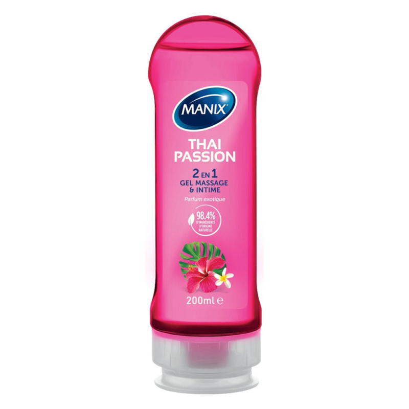 Manix Thai Passion Gel de Massage 2 en 1 - 200ml