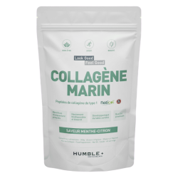 Humble+ Collagène Marin saveur menthe-citron 300gr