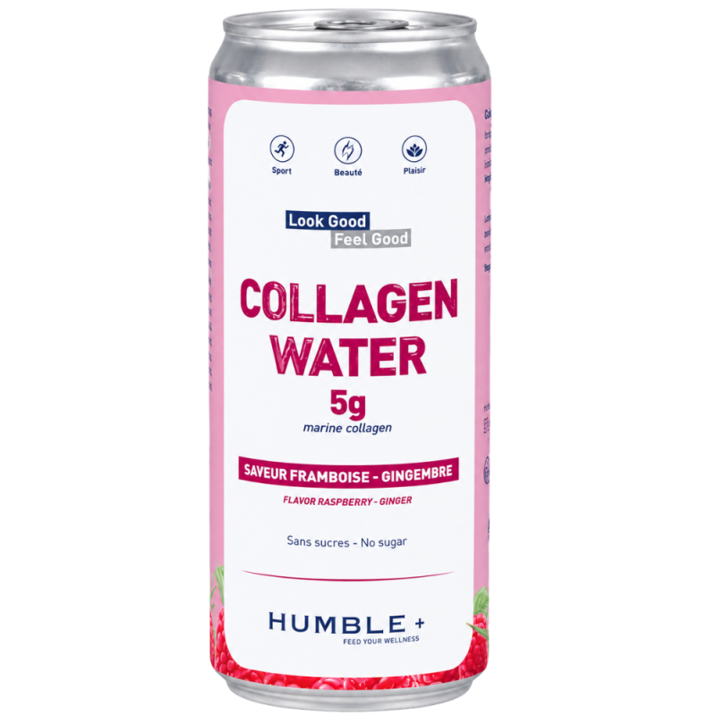 Humble+ Collagène Water Framboise 330ml