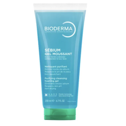 Bioderma Sébium Gel moussant nettoyant purifiant 200ml
