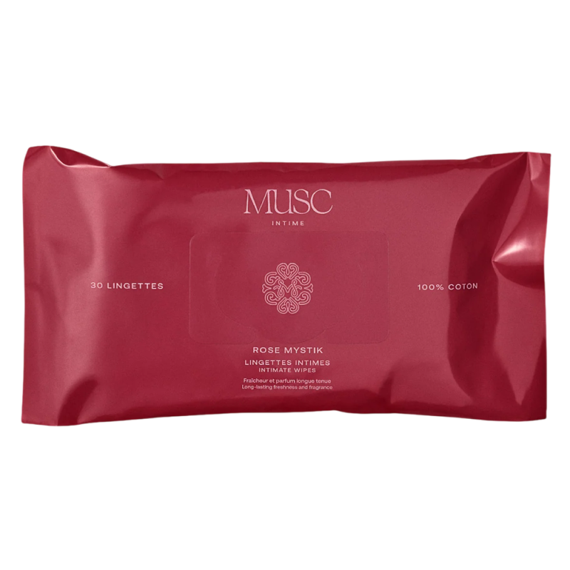 Musc Intime Rose Mystik 30 Lingettes intimes