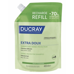 Ducray Extra-Doux Shampooing Dermo-Protecteur, recharge 400 ml