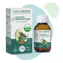 Naturactive Gouttes Respiratoires Bio 45 ml