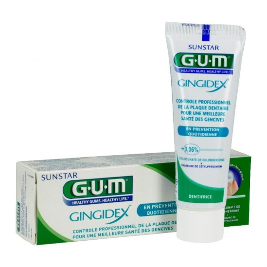 Gum gingidex dentifrice 75ml Gum gingidex dentifrice 75ml