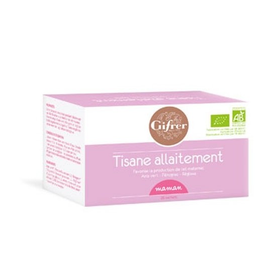 Gifrer Tisane Allaitement Bio 20 sachets Gifrer Tisane Allaitement Bio 20 sachets