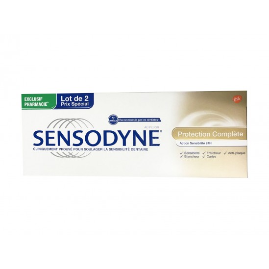SENSODYNE PROTECTION COMPLETE 2X75ML SENSODYNE PROTECTION COMPLETE 2X75ML