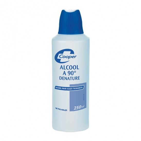 ALCOOL 90C DENATURE COOP 250ML ALCOOL 90C DENATURE COOP 250ML