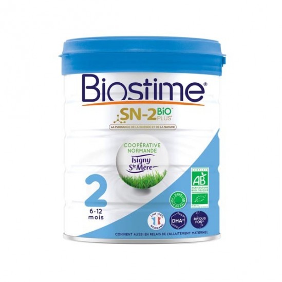 BIOSTIME LAIT BIO 2EME AGE 800G BIOSTIME LAIT BIO 2EME AGE 800G