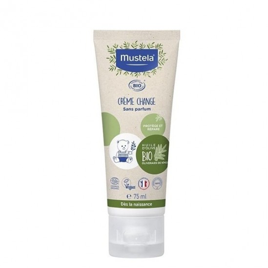 Mustela crème change certifiée bio 75ml Mustela crème change certifiée bio 75ml