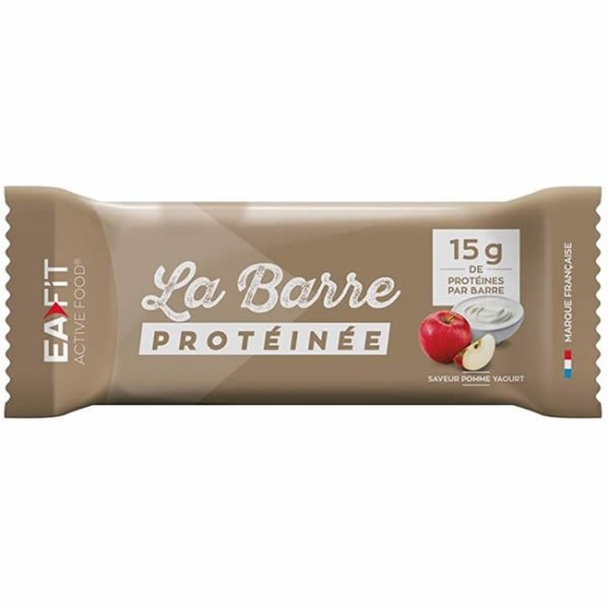 Eafit la barre protéinée pomme yaourt unité 46g Eafit la barre protéinée pomme yaourt unité 46g