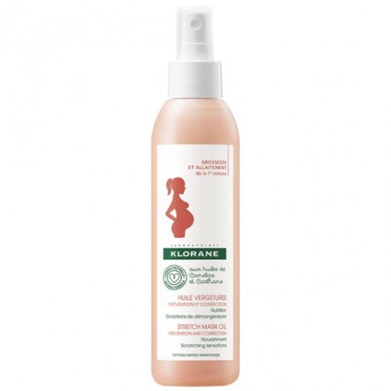 Klorane huile vergetures grossesse et allaitement 200ml Klorane huile vergetures grossesse et allaitement 200ml