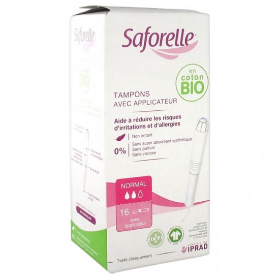 SAFORELLE COTON PROT TAMPON+APPL16 SAFORELLE COTON PROT TAMPON+APPL16