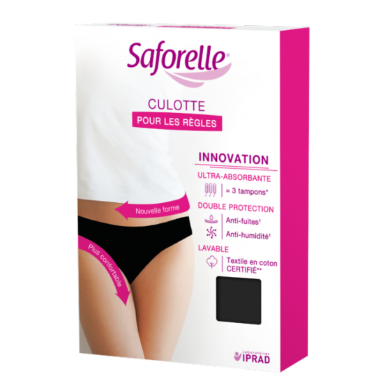 Saforelle culotte ultra absorbante règles taille xl Saforelle culotte ultra absorbante règles taille xl