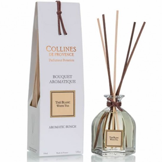 Collines de provence bouquet aromatique thé blanc 100ml Collines de provence bouquet aromatique thé blanc 100ml