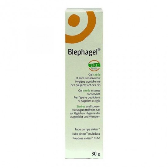Thea blephagel sft technology gel sterile hygiene paupiere cils 30g Thea blephagel sft technology gel sterile hygiene paupiere cils 30g