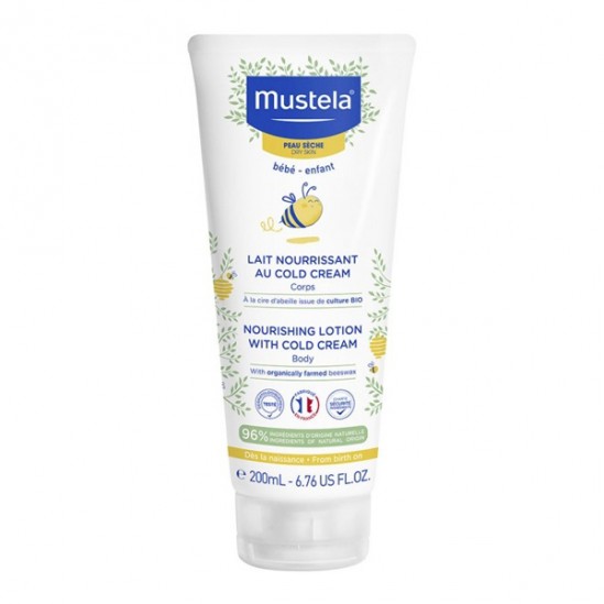 Mustela lait nourrissant au cold cream 200ml Mustela lait nourrissant au cold cream 200ml