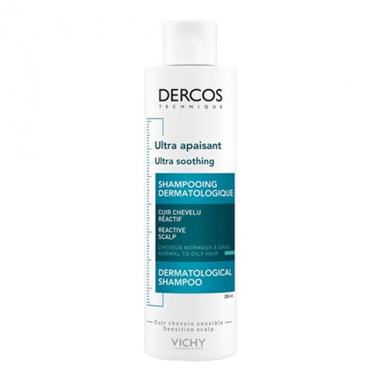 Vichy Dercos Technique Ultra Apaisant shampooing cheveux normaux à gras 200ml Vichy Dercos Technique Ultra Apaisant shampooing cheveux normaux à gras 200ml