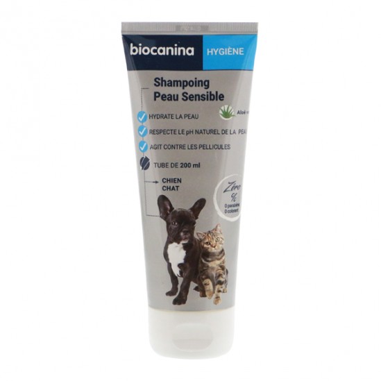 Biocanina shampoing peau sensible 200ml Biocanina shampoing peau sensible 200ml