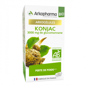 Arkopharma arkogélules konjac bio 45 gélules