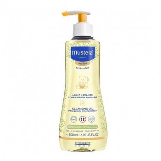 Mustela huile lavante à l'avocat bio 500ml Mustela huile lavante à l'avocat bio 500ml