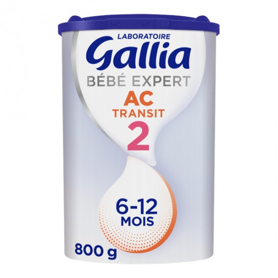 Gallia bébé expert AC transit 2 6-12 mois 800g Gallia bébé expert AC transit 2 6-12 mois 800g