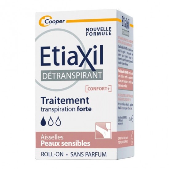 Cooper etiaxil détranspirant confor+ aisselles roll-on 15ml Cooper etiaxil détranspirant confor+ aisselles roll-on 15ml