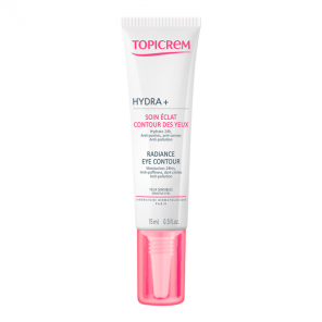 Topicrem hydra+ soin éclat contour des yeux 15ml