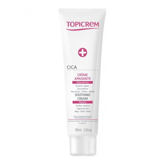 Topicrem cica crème apaisante 100ml Topicrem cica crème apaisante 100ml