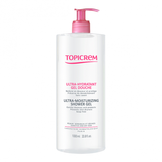 Topicrem ultra-hydratant gel douche 1L Topicrem ultra-hydratant gel douche 1L