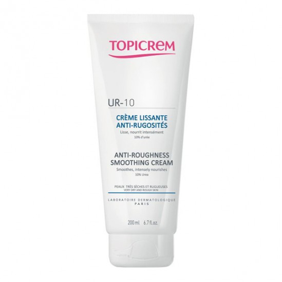 Topicrem ur-10 crème lissante anti-rugosités 200ml Topicrem ur-10 crème lissante anti-rugosités 200ml