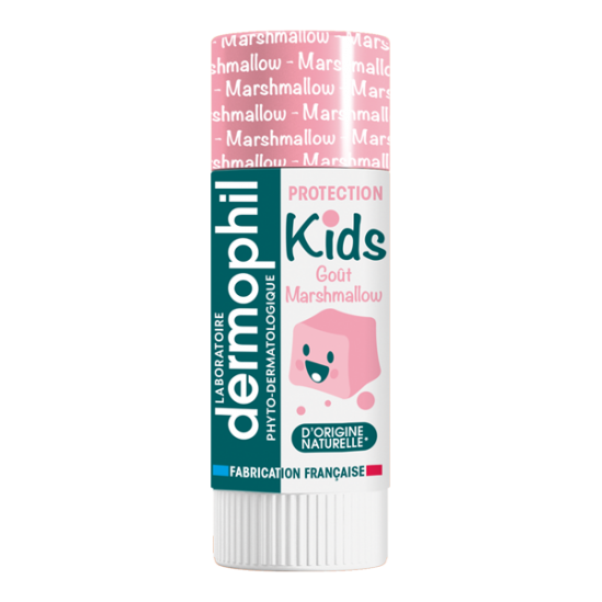 Dermophil stick lèvres kids marshmallow 4g Dermophil stick lèvres kids marshmallow 4g