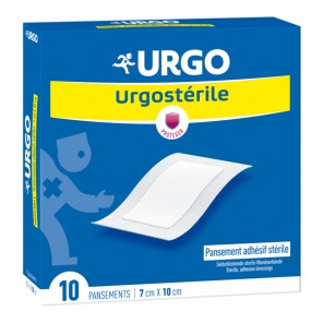 Urgo urgostérile 7cm x 10cm 10 pansements