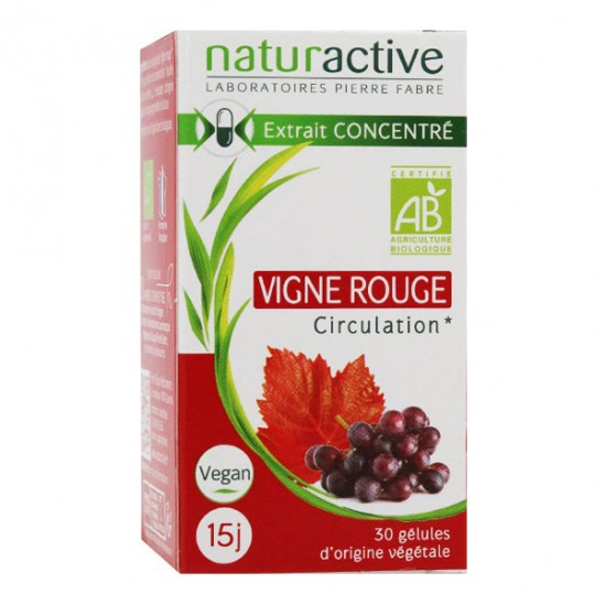 Naturactive vigne rouge bio 30 gélules