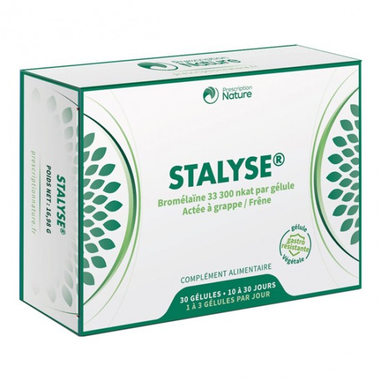 Prescription nature stalyse 30 gélules