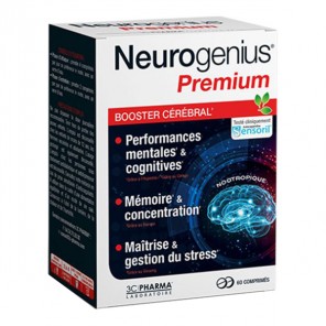 3C Pharma neurogenius premium 60 comprimés