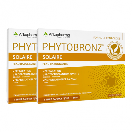 Arkopharma phytobronz duo 30 capsules Arkopharma phytobronz duo 30 capsules