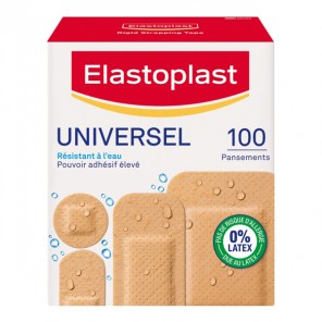 Elastoplast Universel résistant à l'eau 100 pansements