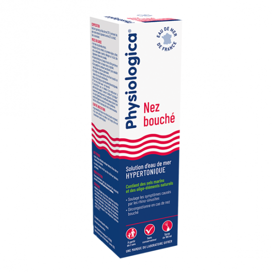 Gifrer Physiologica solution d'eau de mer hypertonique 100ml