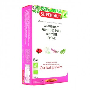 SuperDiet Quatuor Cranberry Reine des prés Bruyère Frêne 300ml