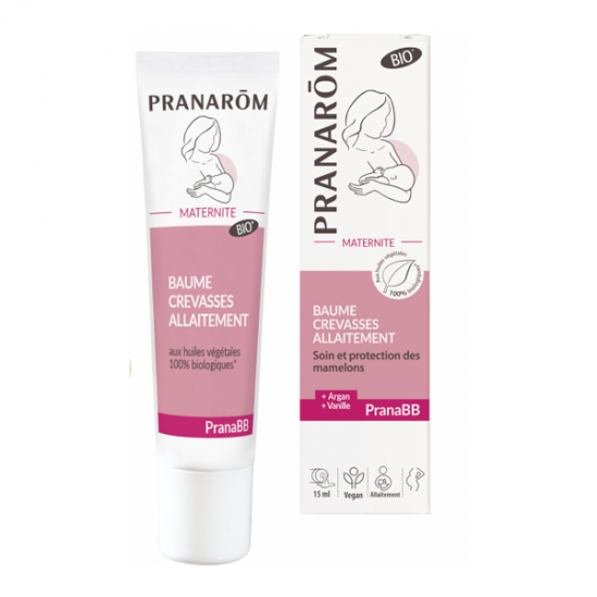 Pranarôm Pranabb baume crevasses allaitement 15ml Pranarôm Pranabb baume crevasses allaitement 15ml