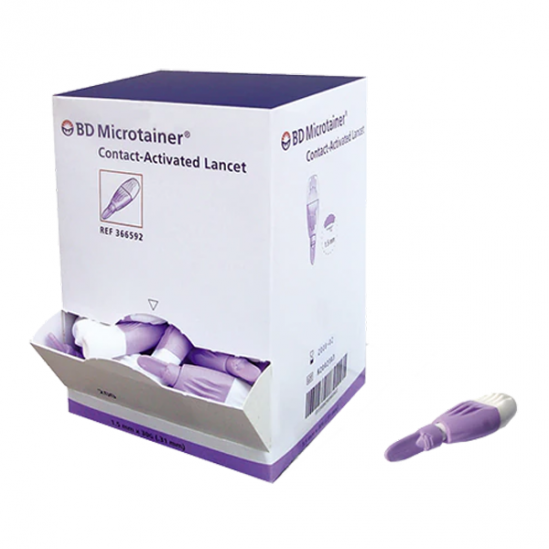 BD Microtainer auto-piqueur à usage unique 200 boites