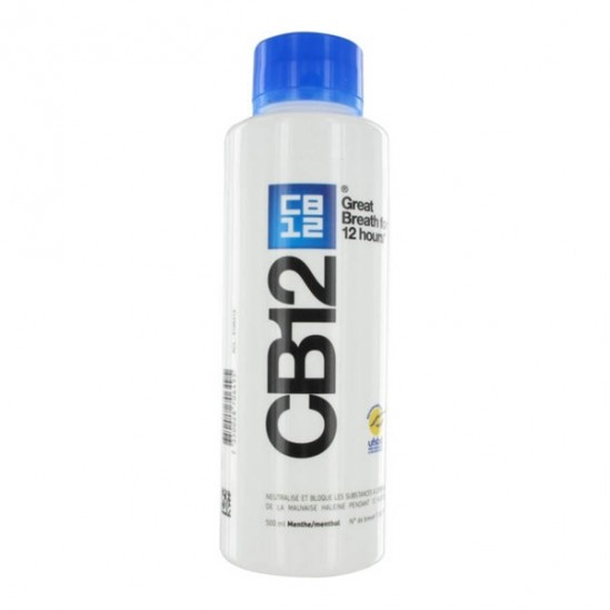 CB12 bain de bouche haleine menthe 500ml CB12 bain de bouche haleine menthe 500ml