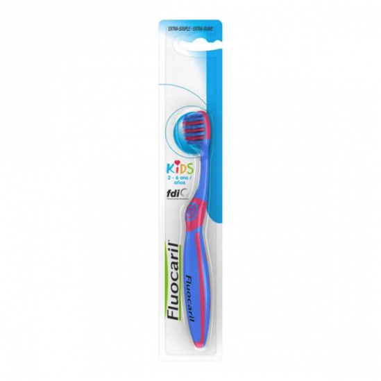 Fluocaril brosse à dents souple kids 2-6 ans Fluocaril brosse à dents souple kids 2-6 ans